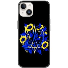 Чохол для iPhone 15 MixCase патріотичні герб соняшники