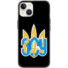 Чохол для iPhone 15 MixCase патріотичні герб ЗСУ