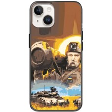 Чохол для iPhone 15 MixCase патріотичні Шевченко з Javelin