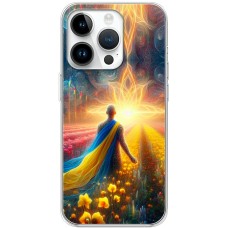 Чохол для iPhone 15 Pro MixCase патріотичні поле тюльпанів