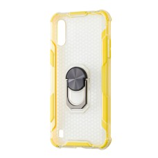 Чохол для Samsung Galaxy A01 (A015) CrystalRing жовтий
