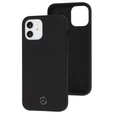 Чохол для iPhone 12 / 12 Pro чорний лого авто дизайн 1