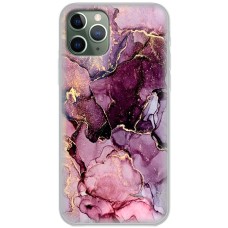 Чохол для iPhone 11 Pro MixCase мармур рожевий