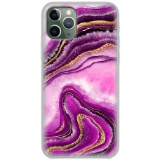 Чохол для iPhone 11 Pro Max MixCase рожевий мармур