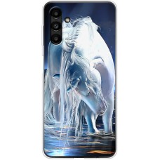Чохол для Samsung Galaxy A14 MixCase White Horse
