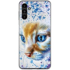 Чохол для Samsung Galaxy A14 MixCase blue-eyed cat