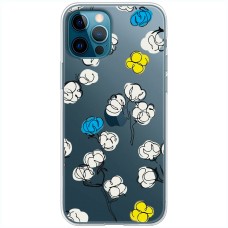 Чохол для iPhone 13 Pro Max MixCase патріотичні квіти бавовни