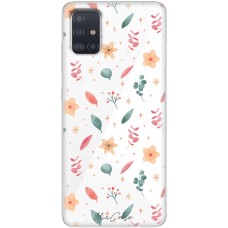 Чохол для Samsung Galaxy A51 (A515) Mixcase весняні квіти 0