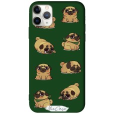 Чохол для iPhone 11 Pro Max Mixcase green дизайн 2