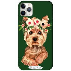 Чохол для iPhone 11 Pro Max Mixcase green дизайн 6