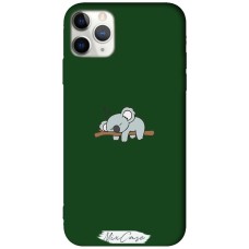 Чохол для iPhone 11 Pro Max Mixcase green дизайн 10