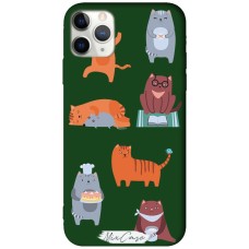 Чохол для iPhone 11 Pro Max Mixcase green дизайн 4