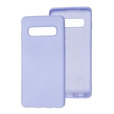 Чохол для Samsung Galaxy S10 (G973) Wave colorful light purple
