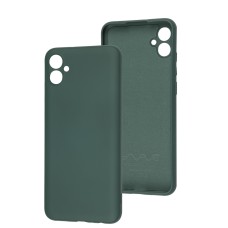 Чохол для Samsung Galaxy A04E (A042) Wave camera colorful forest green