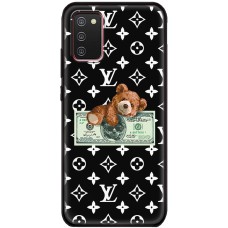 Чохол для Samsung Galaxy A02s (A025) MixCase гроші bear