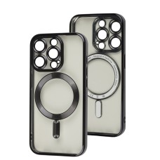 Чохол для iPhone 15 Pro Berlia MagSafe black
