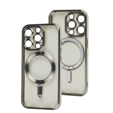 Чохол для iPhone 15 Pro Berlia MagSafe silver