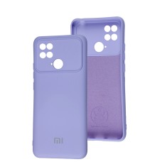 Чохол для Xiaomi Poco С40 Silicone Full camera dasheen