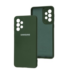Чохол для Samsung Galaxy A33 5G Full camera зелений / dark green