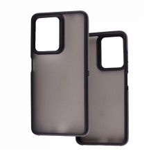 Чохол для Xiaomi Poco X5 Pro Shield Dual Color чорний / сірий