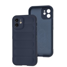 Чохол для iPhone 12 Shockproof protective темно-синій