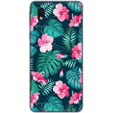 Чохол для Samsung Galaxy A01 Core (A013) MixCase квіти тропічні