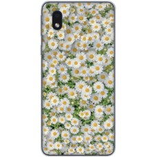 Чохол для Samsung Galaxy A01 Core (A013) MixCase квіти ромашки фарбами