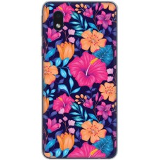Чохол для Samsung Galaxy A01 Core (A013) MixCase квіти яскраві