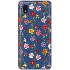 Чохол для Samsung Galaxy A01 Core (A013) Mixcase квіти патерн квіткових ліан
