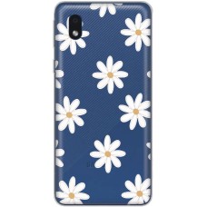Чохол для Samsung Galaxy A01 Core (A013) Mixcase квіти патерн ромашок