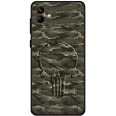 Чохол для Samsung Galaxy A04e (A042) MixCase патротичні scull green