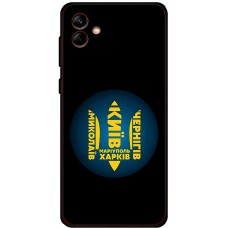 Чохол для Samsung Galaxy A04 (A045) MixCase патріотичні міста герої