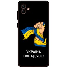 Чохол для Samsung Galaxy A04 (A045) MixCase патріотичні Україна понад усе!
