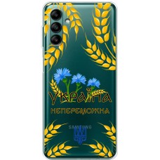 Чохол для Samsung Galaxy A04S (A047) MixCase патріотичні Україна непереможна