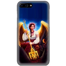 Чохол для iPhone 7 Plus / 8 Plus MixCase патріотичні українка ангел з тризубо