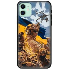 Чохол для iPhone 11 MixCase патріотичні бійці України