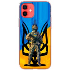 Чохол для iPhone 12 mini MixCase патріотичні український воїн