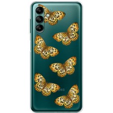 Чохол для Samsung Galaxy A04S (A047) MixCase Леопард метелика