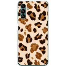 Чохол для Samsung Galaxy A04S (A047) MixCase Леопард класика