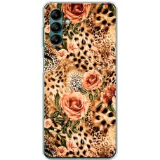 Чохол для Samsung Galaxy A04S (A047) MixCase Леопард троянди