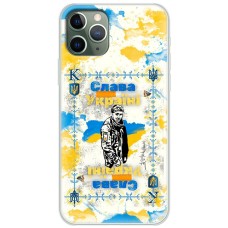 Чохол для iPhone 11 Pro MixCase патріотичні Слава Воїну незалежної України