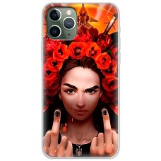 Чохол для iPhone 11 Pro MixCase патріотичні Чарівна Українка