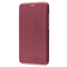 Чохол книжка Premium для Xiaomi Redmi 4x бордовий