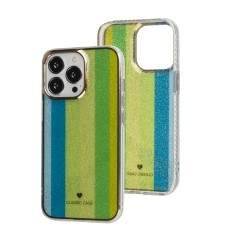 Чохол для iPhone 13 Pro Rainbow green