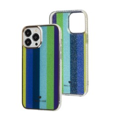 Чохол для iPhone 13 Pro Max Rainbow blue