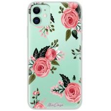 Чохол для iPhone 11 Mixcase троянди в листі
