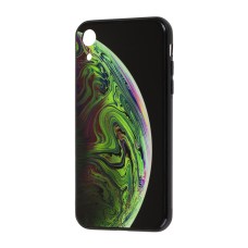 Чохол для iPhone Xr My style "планета" зелений