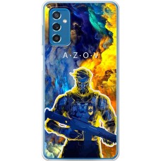 Чохол для Samsung Galaxy M52 (M526) MixCase патріотичні військовий Азов
