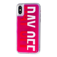 Чохол для iPhone X / Xs "Neon пісок" Day off