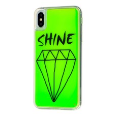 Чохол для iPhone Xs Max "Neon пісок" Shine